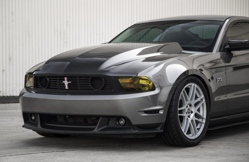 Anderson Composites 10-12 Ford Mustang Type-CJ 3in Carbon Fiber Cowl Hood - Burkken Auto Parts