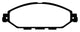 EBC 12-13 Infiniti JX35 3.5 Greenstuff Front Brake Pads - Burkken Auto Parts