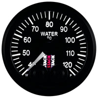 Autometer Stack 52mm 40-120 Deg C 1/8in NPTF Male Pro-Control Water Temp Gauge - Black - Burkken Auto Parts