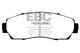 EBC 07-09 Acura RDX 2.3 Turbo Redstuff Front Brake Pads - Burkken Auto Parts