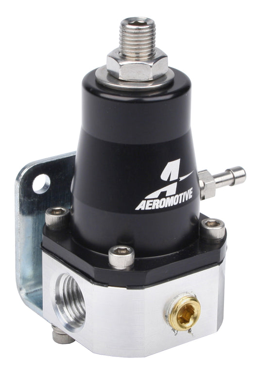 Aeromotive Adjustable Regulator - EFI Bypass - (2) -6 Inlets/(1) -6 Return - Burkken Auto Parts