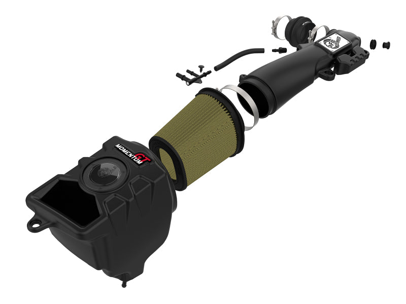 aFe Momentum GT Cold Air Intake System w/ Pro Guard 7 Media 18-19 Jeep Wrangler (JL) L4-2.0L (t) - Burkken Auto Parts