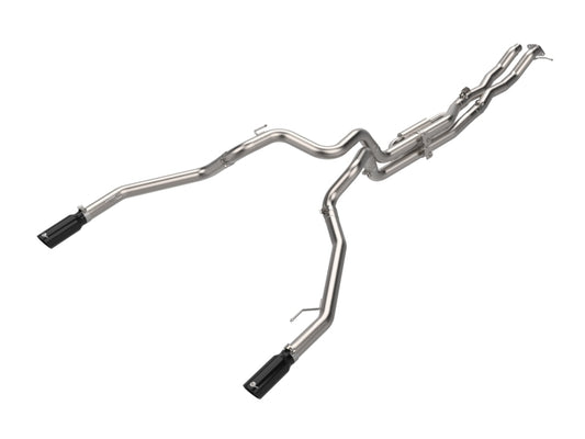 aFe Vulcan Series 3in 304SS Cat-Back Exhaust 24-25 Ford Ranger Raptor V6-3.0L (tt) w/ Black Tips - Burkken Auto Parts