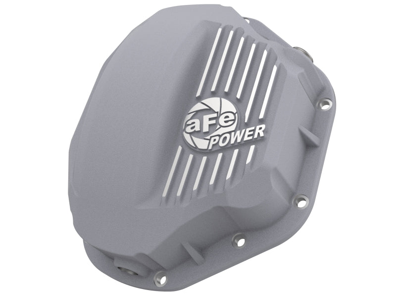 afe Rear Differential Cover (Raw; Street Series); Dodge Diesel Trucks 94-02 L6-5.9L (td) - Burkken Auto Parts