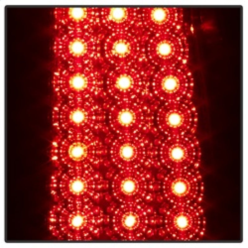 xTune Chevy Silverado 1500/2500/3500 99-02 99-03 LED Tail Lights Smoke ALT-ON-CS99-LED-SM - Burkken Auto Parts