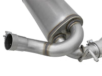aFe Rebel Series 2.5in 409 SS Axle-Back Exhaust w/Polished Tips 07+ Jeep Wrangler (JK) V6 3.6L/3.8L - Burkken Auto Parts