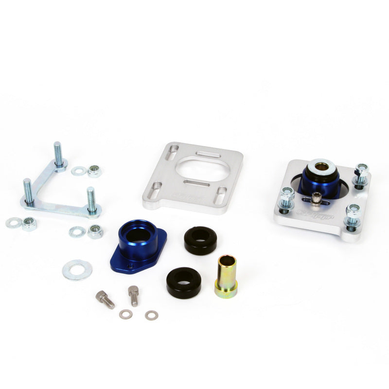 BBK 94-04 Mustang Caster Camber Plate Kit - Silver Anodized Finish - Burkken Auto Parts