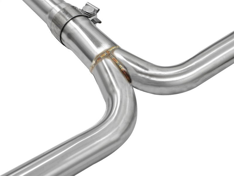 aFe Takeda Exhaust 2.25in to 2in Dia 304SS Cat-Back w/Polished Tips 08-12 Honda Accord Coupe V6 3.5L - Burkken Auto Parts