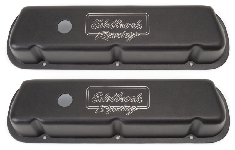 Edelbrock Valve Cover Victor Series Ford 289-302-351W CI V8 Low Black - Burkken Auto Parts