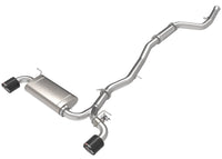 aFe POWER Takeda 2021 Toyota Supra 2.0L (t) 2.5in-3in 304 SS CB Exhaust w/ Carbon Tips - Burkken Auto Parts