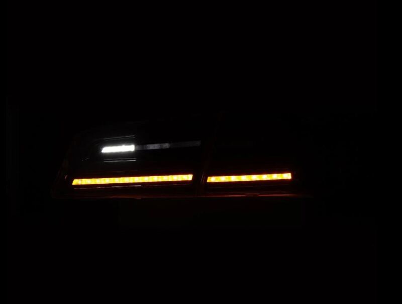 AlphaRex 12-21 Tesla Model S LUXX-Series LED Tail Lights - Black - Burkken Auto Parts
