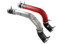 aFe BladeRunner 3in Red Intercooler Tube Hot Side w/Couplings 13-14 Dodge RAM Diesel 6.7L (td) - Burkken Auto Parts