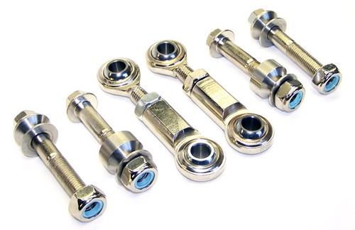 BLOX Racing Adjustable End Links Set - 1994-2001 Acura Integra / 1992-2000 Honda Civic Del Sol - Burkken Auto Parts