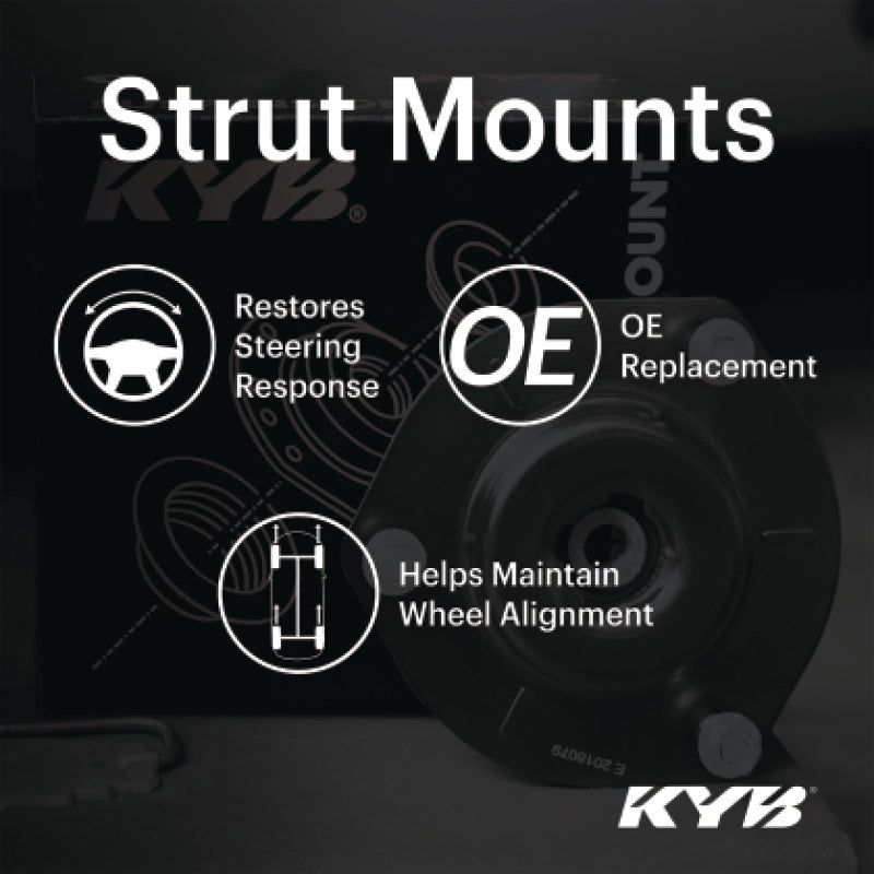 KYB 17-21 Tesla Model 3 Strut Mount Kit - Front - Burkken Auto Parts