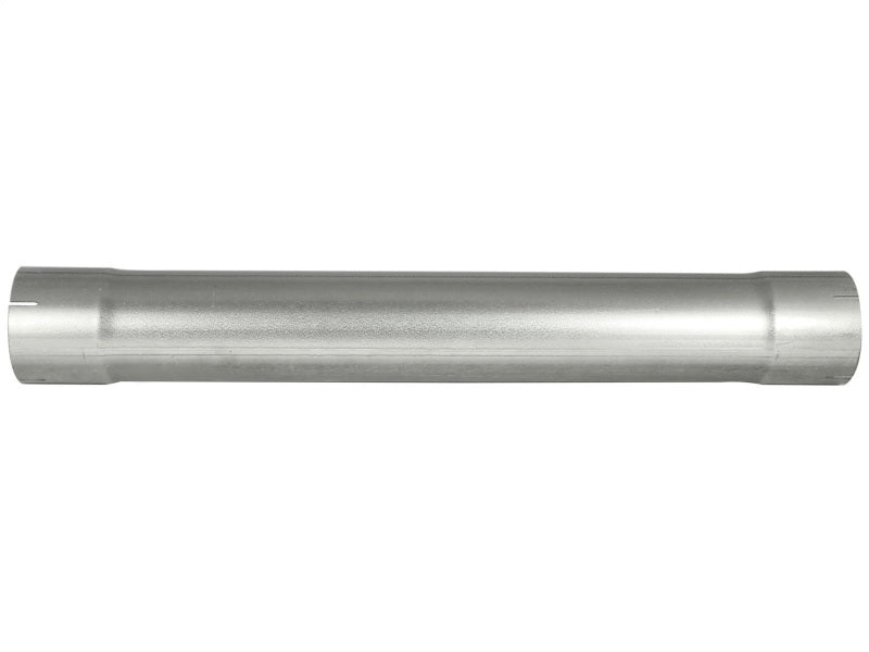 aFe MACHForce XP Exhausts Muffler Delete Aluminized 4 ID In/Out 8 Dia - Burkken Auto Parts
