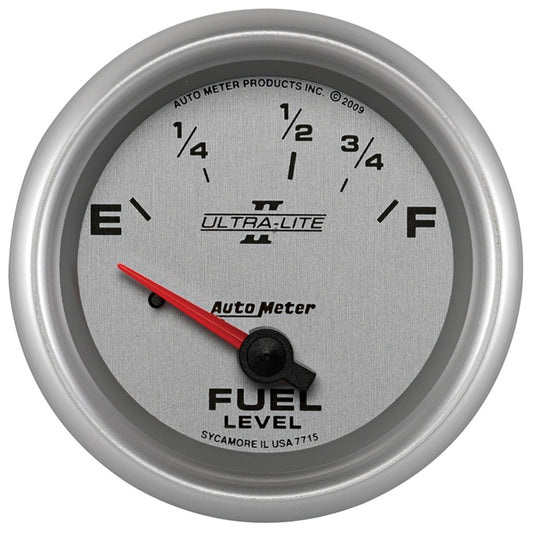 Autometer Ultra-Lite II 2 5/8in 73E-10F SSE Fuel Level Gauge - Burkken Auto Parts