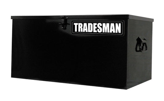 Tradesman Steel Job Site Box/Chest (Light Duty/Small) (24in.) - Black - Burkken Auto Parts
