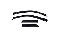 AVS 04-14 Ford F-150 Supercab Ventvisor Outside Mount Window Deflectors 4pc - Smoke - Burkken Auto Parts