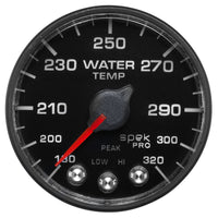 Autometer Spek-Pro - Nascar 2-1/16in Water Temp 180- 320F Bfb Ecu - Burkken Auto Parts