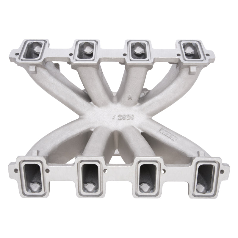Edelbrock Manifold Super Victor GM LS3 V8 Carbureted 4150 Series Flange - Burkken Auto Parts