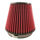 BLOX Racing Performance Filter Kit w/ 3.0inch  Velocity Stack Air Filter and 3.0inch Silicone Hose - Burkken Auto Parts