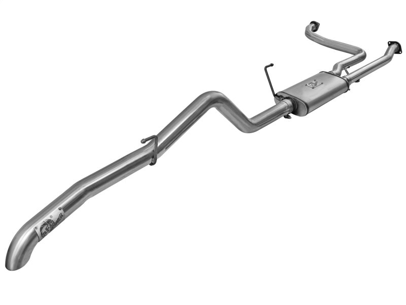 aFe MACHForce XP High Tuck Exhausts Cat-Back SS-409 CB Nissan Frontier 05-15 V6-4.0L - Burkken Auto Parts