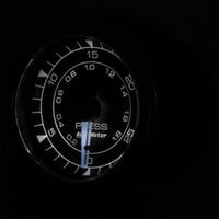 Autometer Chrono 2-1/16in 30PSI Pressure Gauge - Burkken Auto Parts