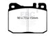 EBC 76-79 Mercedes-Benz 230 Greenstuff Front Brake Pads - Burkken Auto Parts