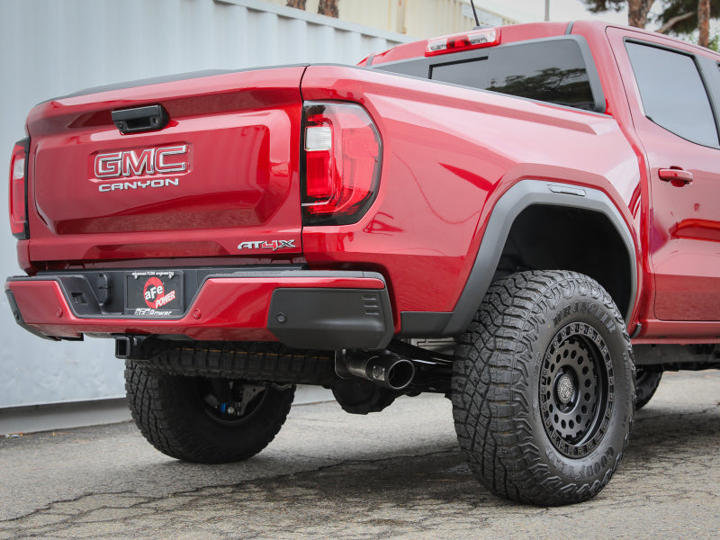 aFe 23-25 GM Colorado/Canyon L4-2.7L (t) Apollo GT Series 3in 409 SS Cat-Back Exhaust w/ Blk Tip - Burkken Auto Parts