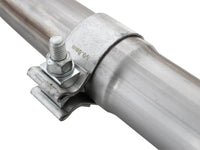 aFe Power Twisted Steel Y-Pipe Stainless Steel 2.5in 12-14 Jeep Wrangler V6 3.6L - Burkken Auto Parts