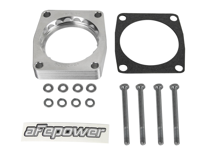 aFe Silver Bullet Throttle Body Spacer TBS 17-19 Nissan Patrol (Y61) I6-4.8L - Burkken Auto Parts