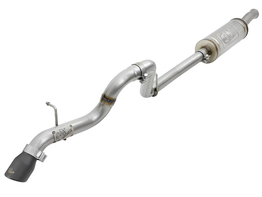 aFe MACH Force-Xp 2.5in 409SS Catback High-Tuck Exhaust 18-21 Jeep (JL) 3.6L 4-Door - Black Tip - Burkken Auto Parts