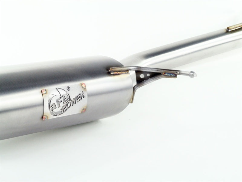 aFe MACHForce XP Exhausts Down-Pipe Back SS-304 EXH DP-B BMW 535i (F10) 11-12 L6-3.0L (t) SS-304 - Burkken Auto Parts