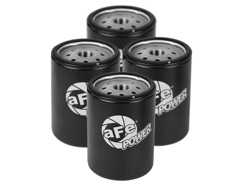 aFe ProGuard D2 Fluid Filters Oil for 01-17 GM Diesel Trucks V8-6.6L (4 Pack) - Burkken Auto Parts