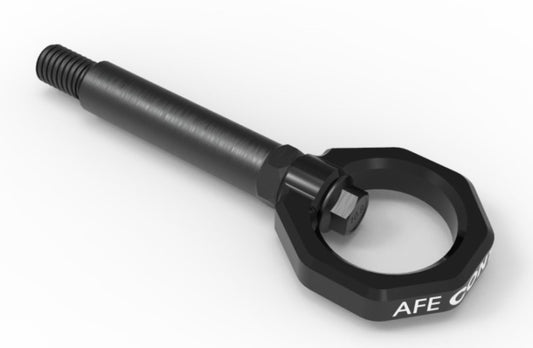 aFe Control Rear Tow Hook Black BMW F-Chassis 2/3/4/M - Burkken Auto Parts
