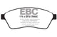 EBC 10-11 Cadillac SRX 2.8 Turbo Redstuff Front Brake Pads - Burkken Auto Parts