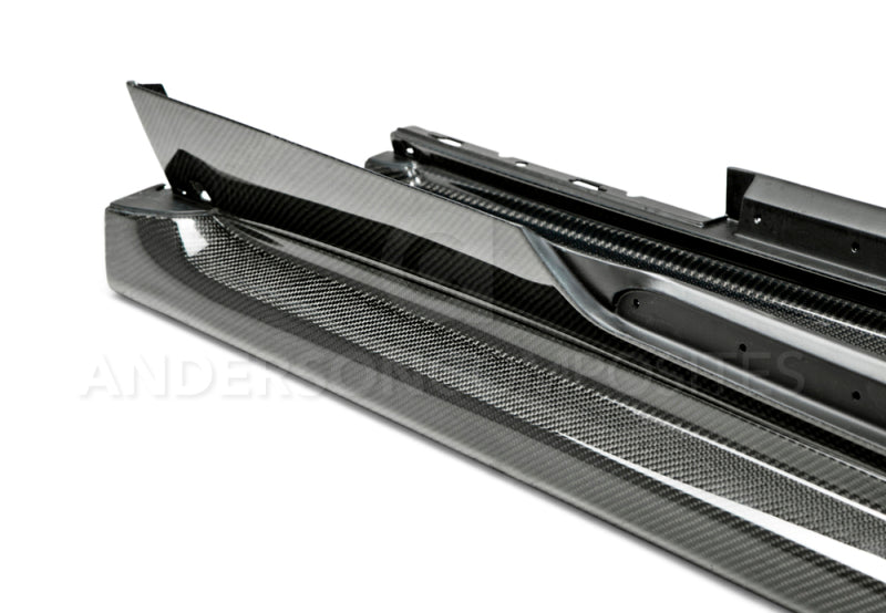 Anderson Composites 14-15 Chevrolet Camaro Type-Z28 Rockers - Burkken Auto Parts
