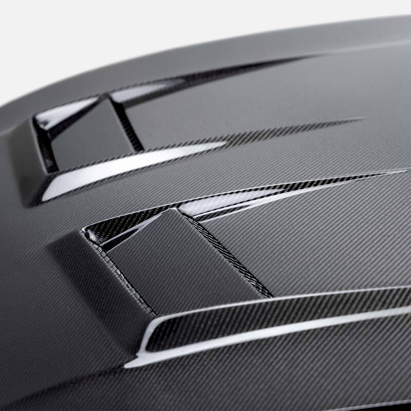Seibon 2022-2023 Volkswagen Golf GTI/R DV-Style Carbon Fiber Hood - Burkken Auto Parts