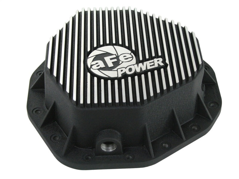 aFe Power Cover Rear Differential w/ 75W-90 Gear Oil Dodge Diesel Trucks 03-05 L6-5.9L - Burkken Auto Parts