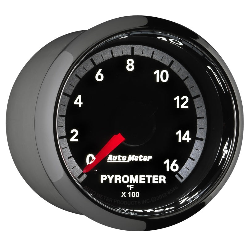 Autometer Gen4 Dodge Factory Match 52.4mm Full Sweep Electronic 0-1600 Deg F EGT/Pyrometer Gauge - Burkken Auto Parts