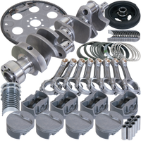 Eagle Chevy 350 3.750in Crank 6.000in I-Beam Rods -16cc 4.030in Pistons Balanced Assembly - Burkken Auto Parts