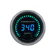Autometer 52.4mm Black Switchable 60-340 Degrees F / 40-170 Degrees C Cobalt Elite Digital Gauge - Burkken Auto Parts