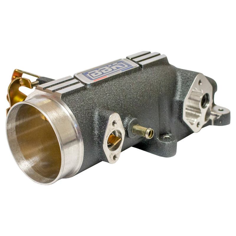 BBK 96-04 Mustang 4.6 GT 73mm Throttle Intake BBK Power Plus Series - Charcoal - Burkken Auto Parts