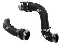aFe 23-24 Ford F250/F350 Super Duty V8-6.7L BladeRunner 3 In. Aluminum Hot and Cold Charge Pipe- BLK - Burkken Auto Parts
