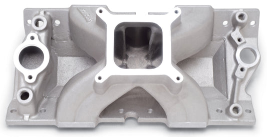Edelbrock Super Victor SBC Manifold for GM Cast Iron Vortec Heads (Race Manifold) - Burkken Auto Parts
