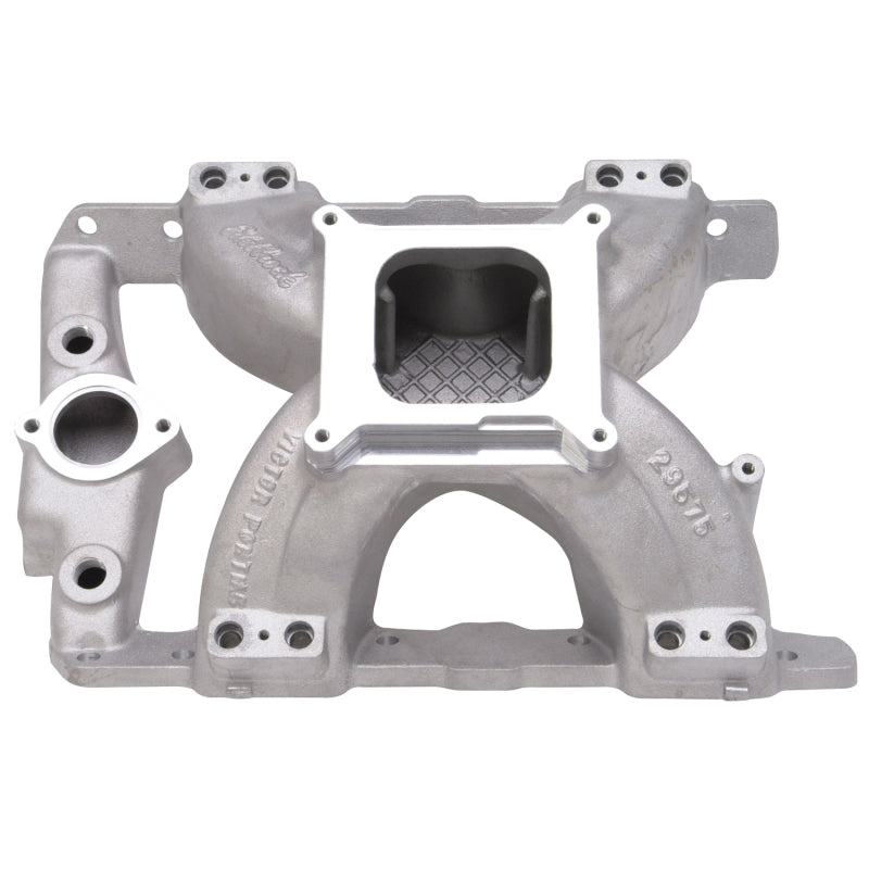 Edelbrock Intake Manifold Super Victor EFI Pontiac 389/455 for STD Flange Tb - Burkken Auto Parts