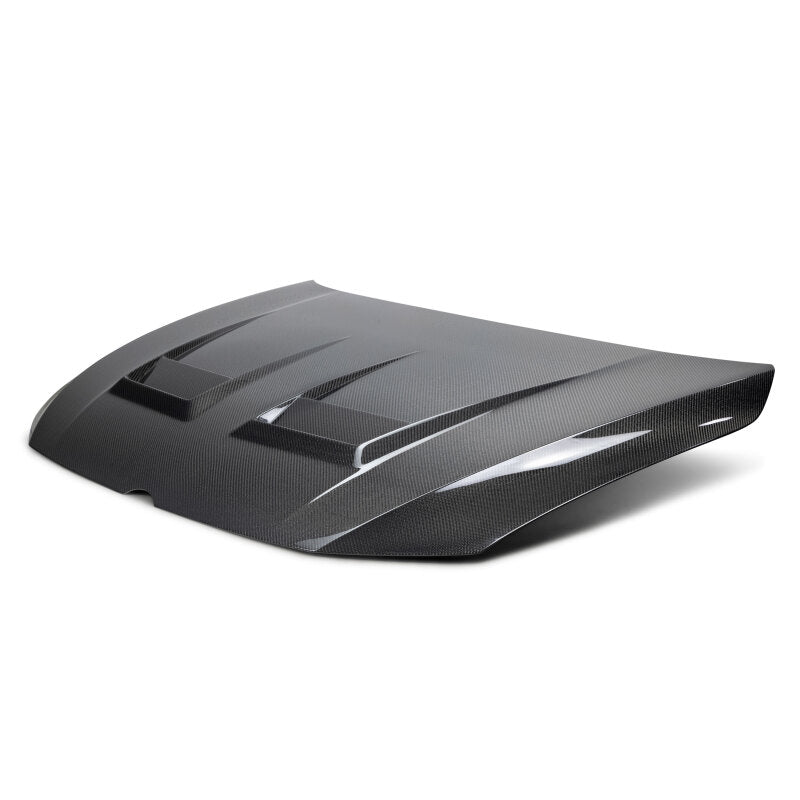 Seibon 2022-2023 Volkswagen Golf GTI/R DV-Style Carbon Fiber Hood - Burkken Auto Parts