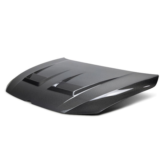 Seibon 2022-2023 Volkswagen Golf GTI/R DV-Style Carbon Fiber Hood