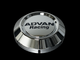 Advan 63mm Low Centercap - Chrome - Burkken Auto Parts