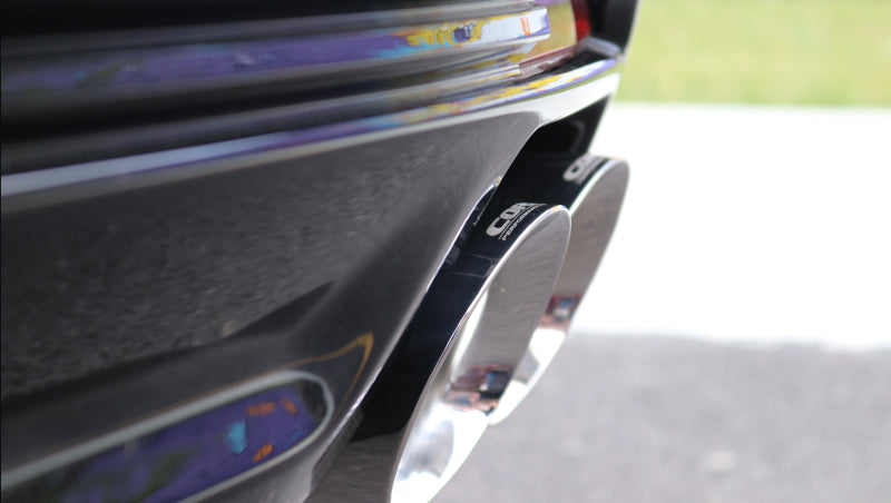 Corsa 2016-2019 Cadillac ATS-V 3.6T 4in Black Sport Axle-Back Exhaust - Burkken Auto Parts